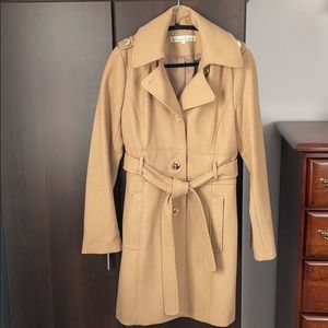 Kenneth Cole Wool-Blend Peacoat